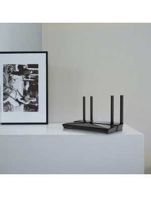 TP-Link Archer AX23 router wireless Gigabit Ethernet Bandă dublă (2.4 GHz/ 5 GHz) Negru