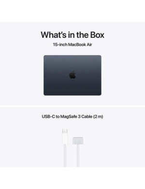 Laptop Apple MacBook Air 15 with Liquid Retina (2026) Z1LY000D4, Apple M5 10-core, 15.3 inch, RAM 32GB, SSD 2TB, Apple M5 10-cor