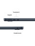 Laptop Apple MacBook Air 13 with Liquid Retina (2026) Z1L8000D6, Apple M5 10-core, 13.6 inch, RAM 32GB, SSD 2TB, Apple M5 10-cor