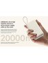 Powerbank XIAOMI BHR8851GL, 20000 mAh, 33W, 1 x USB-A - 1 x USB-C, Cablu USB-C integrat, Bej