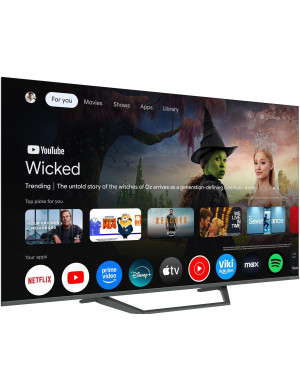 Televizor smart Tesla - Q50E655GUS, 50inch, 4K, QLED, UltraHD, HDR10, Dolby vision, Google TV, gri