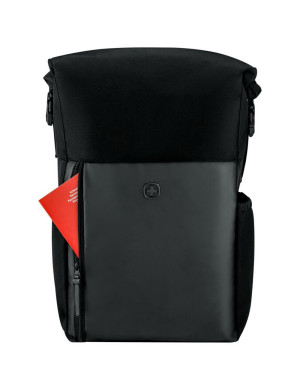 Rucsac laptop WENGER UrbanOne Roll-Top, 15.6", Black