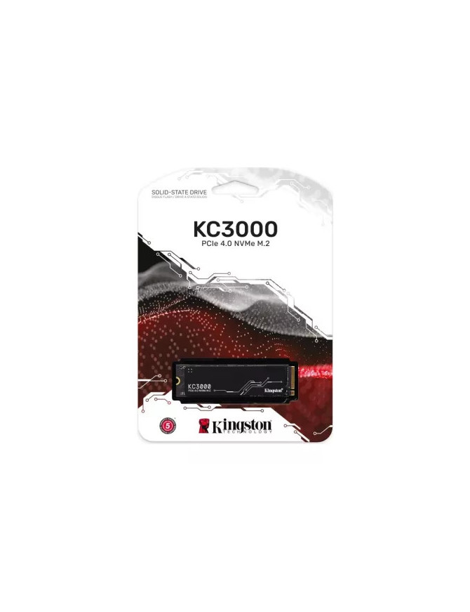 SSD Kingston KC3000 2TB PCIe 4.0 NVMe M.2 2280 – Performanță extremă pentru profesioniști și gameri