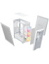 Carcasă PC CORSAIR 3200D RS ARGB, Mid Tower, ATX, Tempered Glass, White