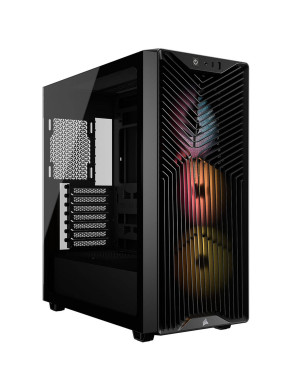 Carcasă PC CORSAIR 3200D RS ARGB, Mid Tower, ATX, Tempered Glass, Black
