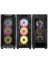 Carcasă PC CORSAIR 3200D RS ARGB, Mid Tower, ATX, Tempered Glass, Black