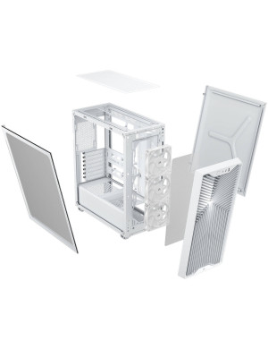 Carcasă CORSAIR 3200D RS, RGB Airflow, Mid-Tower, ATX, White