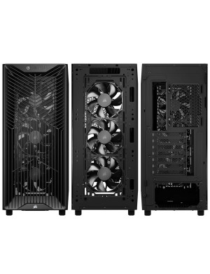 Carcasă CORSAIR 3200D RS, RGB Airflow, Mid-Tower, ATX, Black
