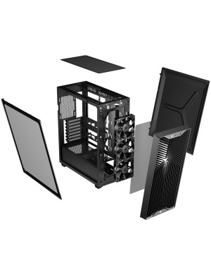 Carcasă CORSAIR 3200D RS, RGB Airflow, Mid-Tower, ATX, Black