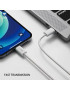 Cablu de date si incarcare LITO LD04CL, USB-C - Lightning, 1m, Alb