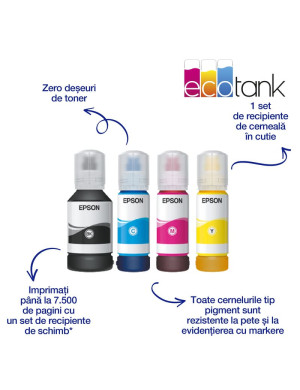 Multifuncțional Inkjet EPSON EcoTank L15150 A3+ cu Wi-Fi, Duplex și Fax