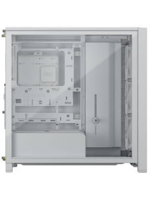 Carcasă CORSAIR FRAME 4000D RS Wood, Mid-Tower, E-ATX, White