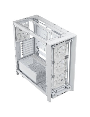 Carcasă CORSAIR FRAME 4000D RS Wood, Mid-Tower, E-ATX, White