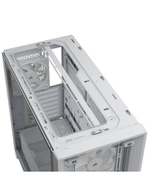 Carcasă CORSAIR FRAME 4000D RS Wood, Mid-Tower, E-ATX, White