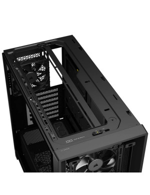 Carcasă CORSAIR FRAME 4000D RS Wood, Mid-Tower, E-ATX, Black