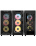 Carcasă PC CORSAIR 3200D RS ARGB, Mid Tower, ATX, Tempered Glass, Smoke