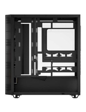 Carcasă PC CORSAIR 3200D RS ARGB, Mid Tower, ATX, Tempered Glass, Smoke