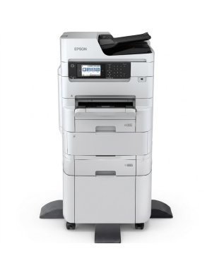 Multifunctional inkjet color EPSON WorkForce Pro WF-C879RDWF + Stand cu role + Tava suplimentara 500 coli