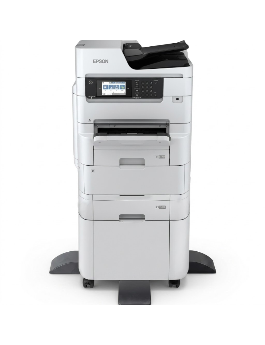 Multifunctional inkjet color EPSON WorkForce Pro WF-C879RDWF + Stand cu role + Tava suplimentara 500 coli