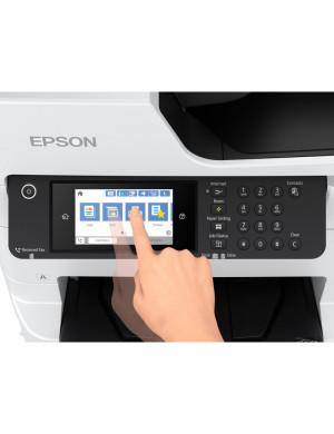 Multifunctional inkjet color EPSON WorkForce Pro WF-C879RDWF + Stand cu role + Tava suplimentara 500 coli