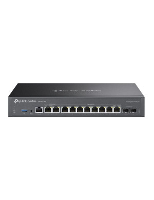 Router VPN Omada TP-LINK ER7412-M2, 2x porturi 2.5G RJ45, 10x porturi Gigabit WAN/LAN (2x SFP, 8x RJ45), 1x USB 3.0, Black