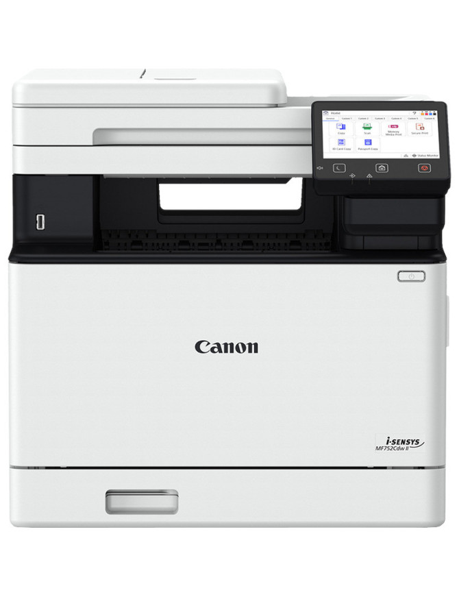 Multifunctională Laser CANON i-SENSYS MF752Cdw II, Color, A4, Duplex, Retea, Wi-Fi, Alb