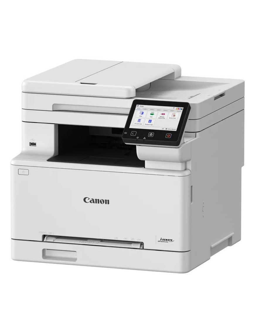 Multifuncțională laser Canon i-SENSYS MF664Cdw, Color, Format A4, Duplex, Retea, Wi-Fi, Alb