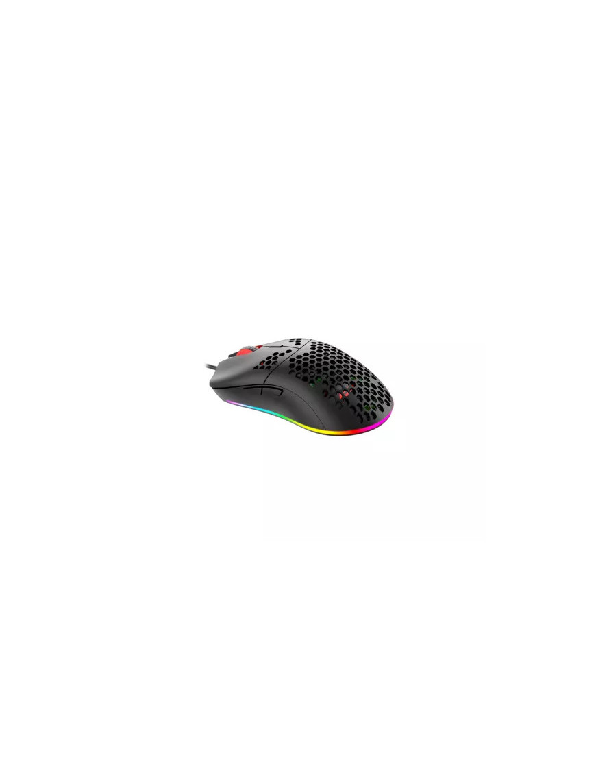 Mouse gaming cu fir HAVIT MS1023, senzor optic 4800 DPI, iluminare RGB, USB, negru