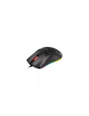 Mouse gaming cu fir HAVIT MS1023, senzor optic 4800 DPI, iluminare RGB, USB, negru