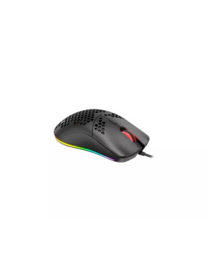 Mouse gaming cu fir HAVIT MS1023, senzor optic 4800 DPI, iluminare RGB, USB, negru
