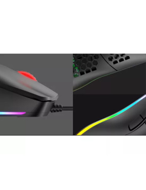 Mouse gaming cu fir HAVIT MS1023, senzor optic 4800 DPI, iluminare RGB, USB, negru