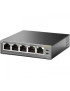 Switch TP-LINK TL-SF1005P, 5 porturi (4 PoE), Gray