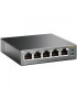 Switch TP-LINK TL-SF1005P, 5 porturi (4 PoE), Gray