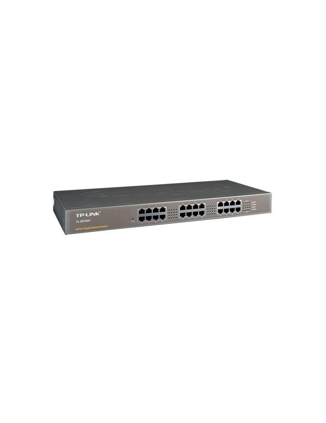 Switch TP-LINK TL-SG1024, 24 porturi 10/100/1000Mbps, Brown