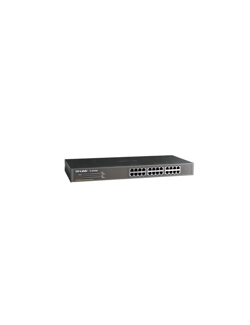 Switch TP-LINK TL-SF1024, 24 porturi 10/100Mbps, Black