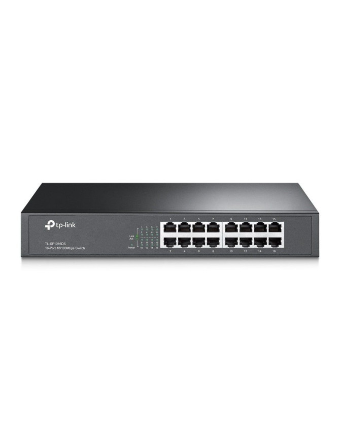 Switch TP-LINK TL-SF1016DS, 16 porturi, Black