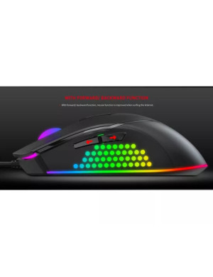 Mouse gaming cu fir HAVIT MS814 – precizie de 7000 DPI și design ergonomic pentru performanță maximă