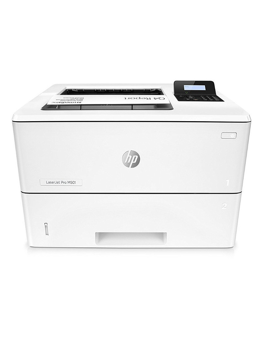 Imprimantă laser HP LaserJet Pro M501dn, Monocrom, Format A4, Retea, Duplex