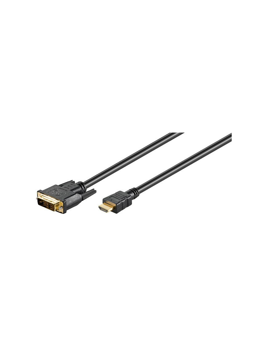 Cablu OEM HDMI la DVI-D tata 51580, 18+1 pini, 1.8m