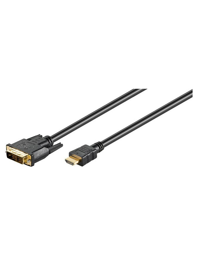 Cablu OEM HDMI la DVI-D tata 51580, 18+1 pini, 1.8m