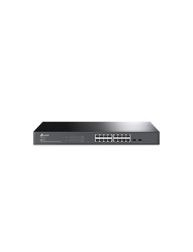 Switch TP-LINK JetStream TL-SG2218, 18 porturi, Black