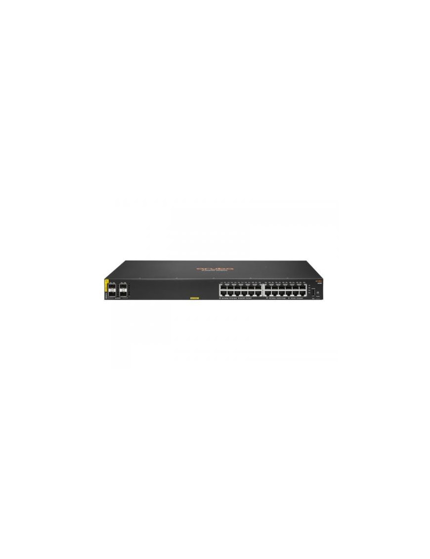 Switch HP Aruba 6000 24G 4SFP Class4 R8N87A, 24 Porturi, PoE, Black