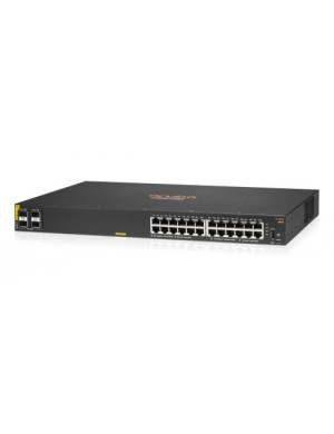 Switch HP Aruba 6000 24G 4SFP Class4 R8N87A, 24 Porturi, PoE, Black