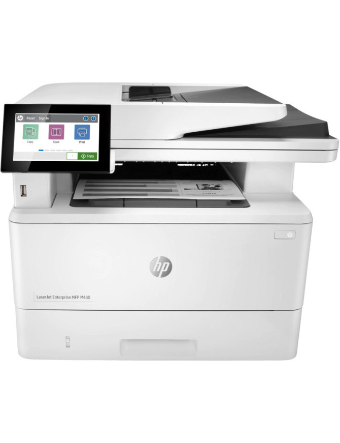Multifuncțional Laser HP Enterprise MFP M430f, Monocrom, Format A4, Duplex, Retea, Fax