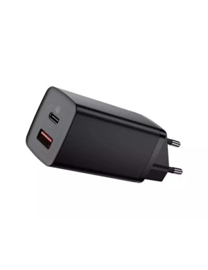 Incarcator retea BASEUS GaN2 Lite CCGAN2L-B01, 65W, USB, USB Type-C, QuickCharge, negru