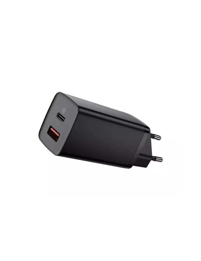 Incarcator retea BASEUS GaN2 Lite CCGAN2L-B01, 65W, USB, USB Type-C, QuickCharge, negru