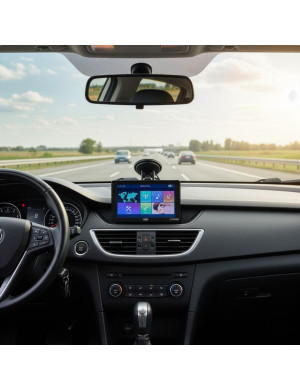 Sistem de navigatie GPS PNI L710 PRO cu parasolar, 7 inch, 800 MHz, 256MB DDR, 16GB memorie interna, FM transmitter, Black