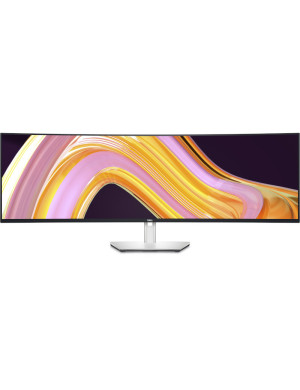 Monitor Curbat DELL UltraSharp U4924DW, 49" Dual QHD, 60 Hz, 5 ms, Black/Silver