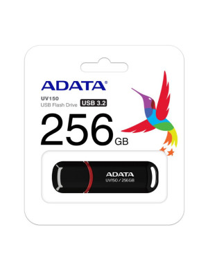 Memorie USB ADATA AUV150-256G-RBK, 256GB, USB 3.2, Negru