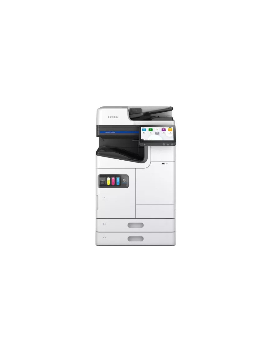 Imprimanta multifunctionala inkjet Color Epson AM-C5000, A3, duplex, ADF, Wi-Fi, Alb/Negru